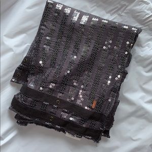 Free People sequined scarf/shawl.